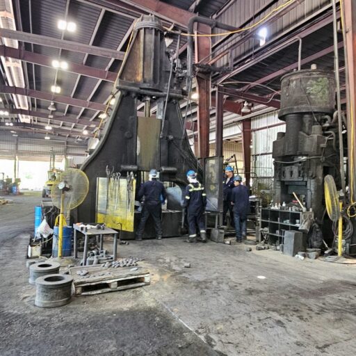 Western Forge & Flange manufacturing floor