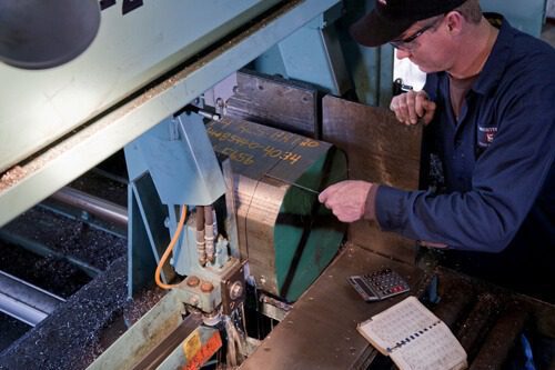 Machining a forging